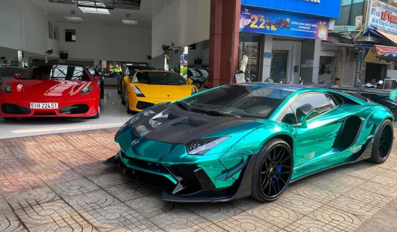 Lamborghini Aventador Limited Edition 50 "chia tay" chủ ở Vũng Tàu về Sài thành định cư