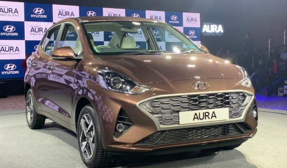 Hyundai Aura 2020 - phiên bản sedan của Grand i10 - được chốt giá từ 189 triệu đồng tại Ấn Độ