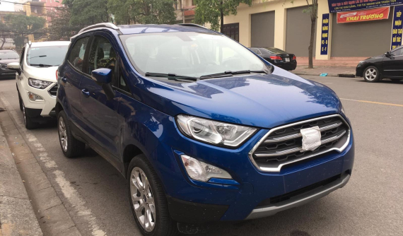 Ford EcoSport 2020 bất ngờ xuất hiện trên đường phố Hải Dương, bỏ lốp dự phòng và thêm trang bị