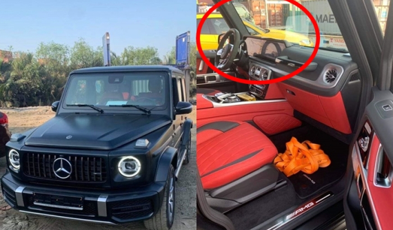 "Khui công" Mercedes-AMG G63 2019 đen nhám đi cùng nội thất đỏ những ngày cận Tết Nguyên đán