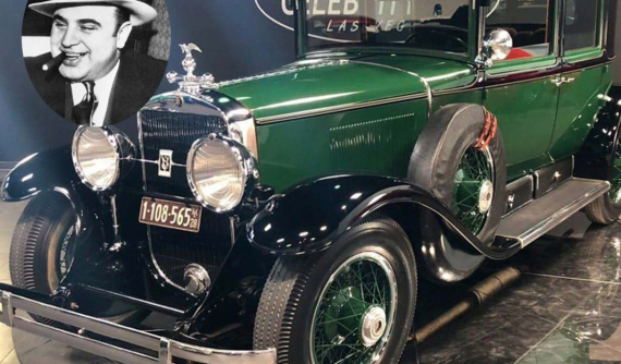 Chiếc Cadillac gần 100 tuổi nhưng bọc thép chống đạn của trùm ma túy Al Capone có giá 1 triệu USD