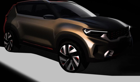 Mẫu SUV dài chưa đến 4 m Kia Sonet lộ diện, ra mắt vào tháng sau