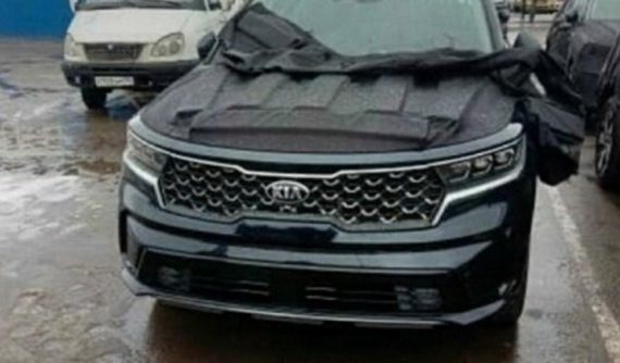 Kia Sorento 2020 lần đầu lộ ảnh thật “không phông bạt”