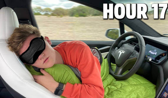 Chứng kiến YouTuber thực hiện chuyến đi dài 1.921 km, 36 giờ chỉ bằng Autopilot của Tesla Model X