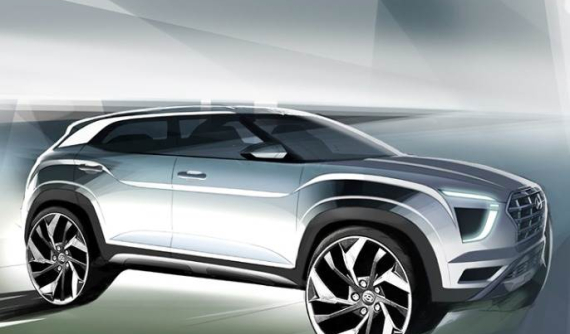 SUV cỡ B Hyundai Creta 2020 lộ diện với thiết kế mới và cửa sổ trời toàn cảnh