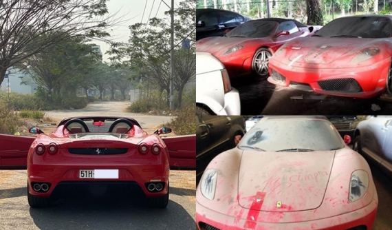 Ngắm dung nhan hiện tại của siêu xe Ferrari F430 Spider từng phủ bụi nổi tiếng nhất Việt Nam