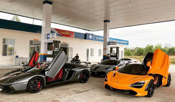 Dàn siêu xe Car Passion du Xuân đầu năm mới, Cường "Đô-la" quay trở lại với McLaren 720S màu cam