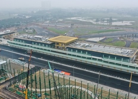 Đường đua F1 Hà Nội cấp tốc hoàn thiện, sẵn sàng cho giải đấu diễn ra chưa đầy 2 tháng nữa
