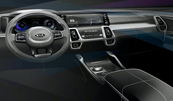 Kia Sorento 2021 lộ nội thất "sang, xịn, mịn" trước khi ra mắt vào tuần sau