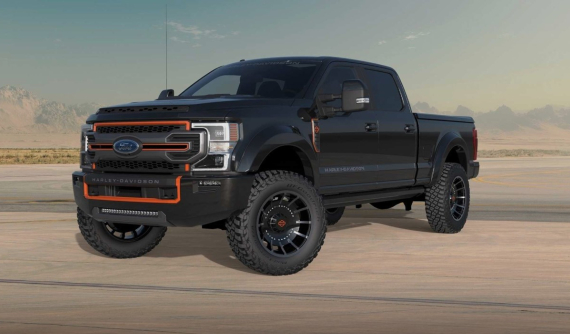 Diện kiến xe bán tải Ford F-250 Harley-Davidson Edition khiến dân chơi "xúc động"