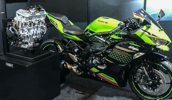 Mục sở thị khối động cơ 4 xy-lanh đầy hứa hẹn của Kawasaki ZX-25R, mẫu xe 250 phân khối có vòng tua 18.000