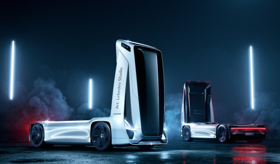 Gruzovikus - Concept xe đầu kéo "đẹp hết chỗ chê" và còn biết tự lái đến từ nước Nga