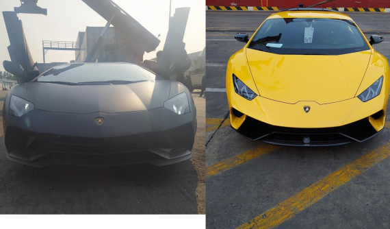 Chưa đầy 24h, giới mê xe tại Việt Nam đã đón nhận cặp Lamborghini "khủng" chính hãng
