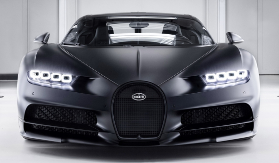 Bugatti Chiron thứ 250 xuất xưởng với màu sơn carbon mờ lôi cuốn