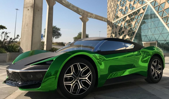 GFG Style 2030 - Concept xe thể thao mang dấu ấn Ả Rập có thể chạy 200 km/h trên "mọi địa hình"