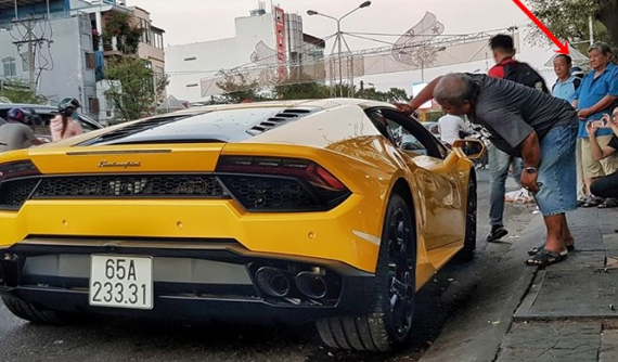 Đây là phản ứng của người dân Cần Thơ khi lần đầu thấy siêu xe Lamborghini