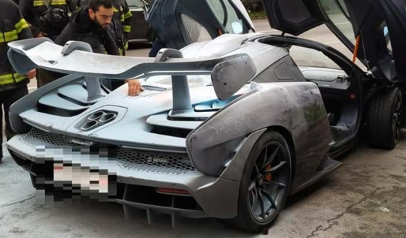 Thêm siêu xe McLaren Senna bị cháy, đại gia Việt mua về sử dụng cần cẩn trọng