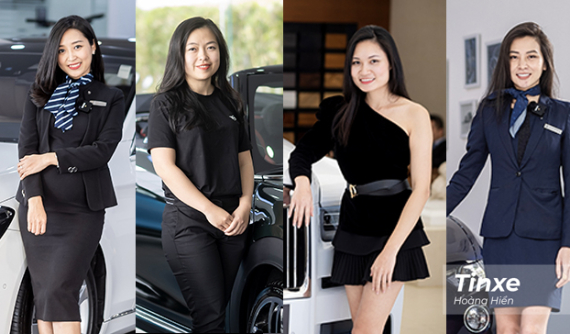 Mỹ nữ bán xe sang - có phải nghề "việc nhẹ lương cao" như lời đồn?