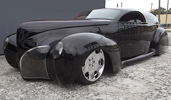 Lincoln Zephyr Delivery 1939 - Chiếc xe độ độc nhất, thích hợp cho các "ông trùm" hoặc siêu anh hùng