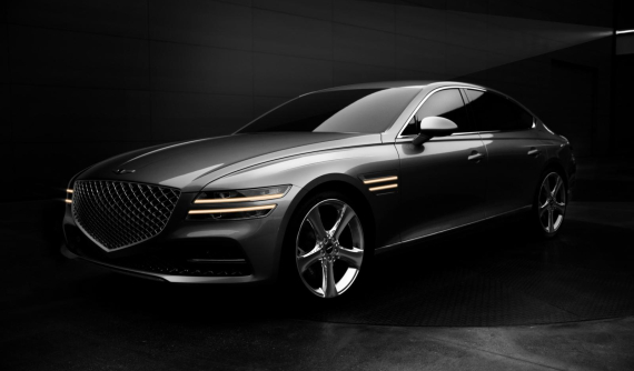 Genesis G80 2021 lộ diện trước ngày ra mắt, đe dọa BMW 5-Series và Mercedes E-Class