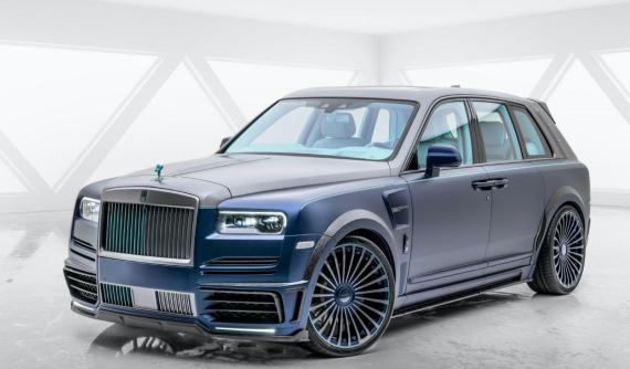 Chói mắt với SUV siêu sang Rolls-Royce Cullinan Coastline độ Mansory