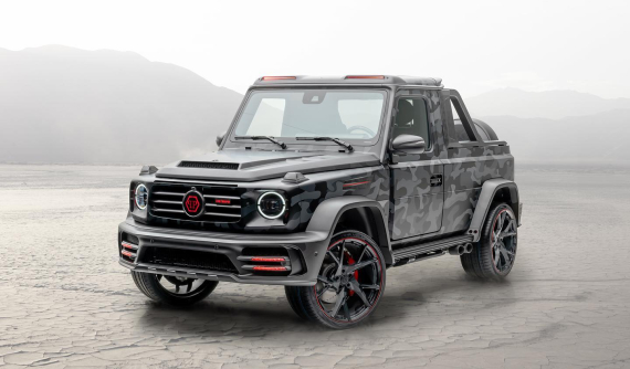 Mansory chiều lòng tín đồ xe bán tải bằng bản độ Mercedes-AMG G63 phong cách quân đội