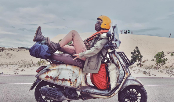 Vespa Sprint độ "gỉ sét" độc nhất Việt Nam bị mất cắp khiến cộng đồng Vespa Việt Nam xót xa