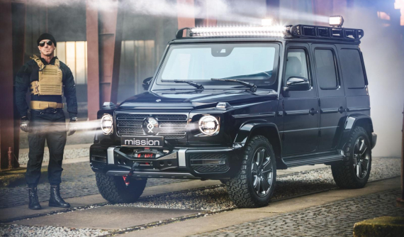 Mercedes-Benz G-Class Brabus Invicto - Xe bọc thép chống đạn vừa an toàn vừa "sang chảnh"