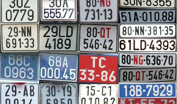 Danh sách biển số xe 63 tỉnh, thành phố của Việt Nam cập nhật năm 2020
