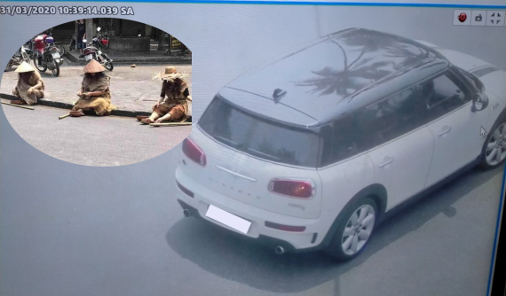 Nhóm "cái bang" tại phố cổ Hội An di chuyển bằng xe tiền tỷ Mini Clubman S