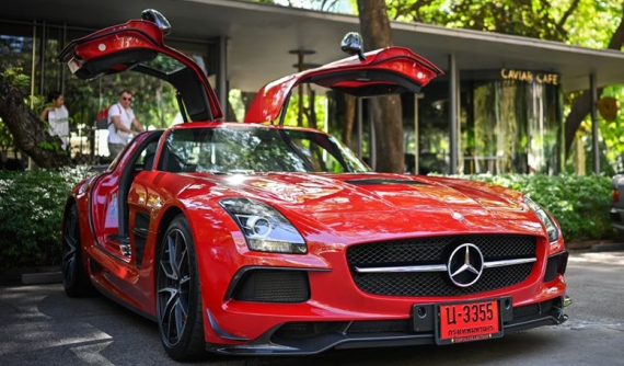 Mercedes-Benz SLS AMG cực hiếm này của nhà giàu Thái có thể khiến Chủ tịch Trung Nguyên "phát thèm"