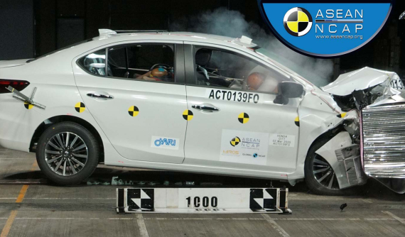 Honda City 2020 được công nhận là xe an toàn tại Đông Nam Á