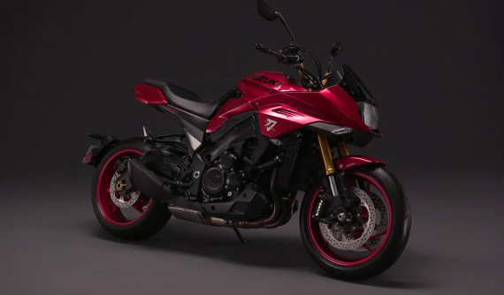 Suzuki Katana gây bất ngờ với phiên bản màu đỏ tuyệt đẹp