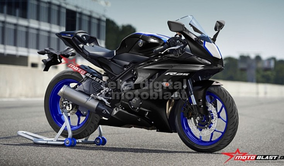 Yamaha R3, R25 thế hệ tiếp theo sẽ có ngoại hình giống hệt đàn anh Yamaha YZF-R1?