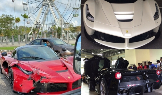 Bộ 3 Ferrari LaFerrari siêu đắt đỏ của các Hoàng gia Brunei