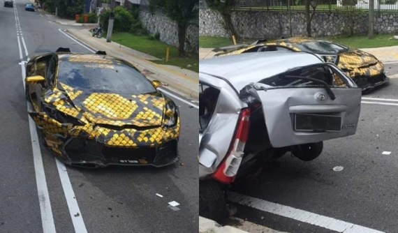 Lái Lamborghini Huracan gây tai nạn, đại gia mua ô tô mới tinh để đền cho người phụ nữ