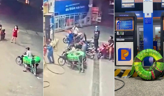 Biên Hòa: Ăn trộm lốp xe tải bằng xe máy nhưng quên đổ xăng, đạo chích nhận cái kết đắng