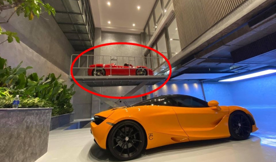 Video: Khám phá garage để siêu xe cực chất trong biệt thự mới xây của Cường "Đô-la", có cầu nâng đưa xe vào phòng khách