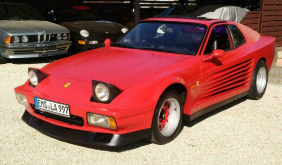 Chiếc Ferrari Testarossa cổ điển này thực chất là Porsche 924 và đang được chào bán 380 triệu đồng