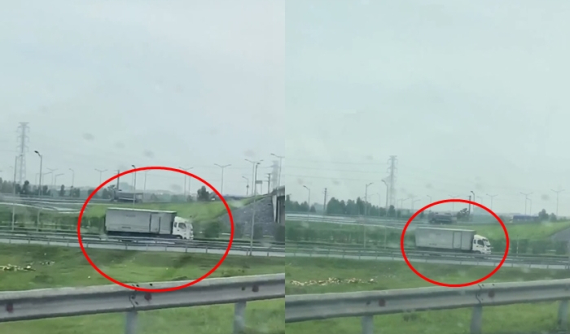 Video: Xe tải đi lùi trên cao tốc Hà Nội - Thái Nguyên khiến cư dân mạng phẫn nộ