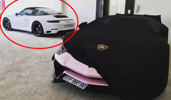 Porsche 911 Targa 4 GTS độc nhất Việt Nam về chung nhà cùng Lamborghini Aventador Limited Edition 50