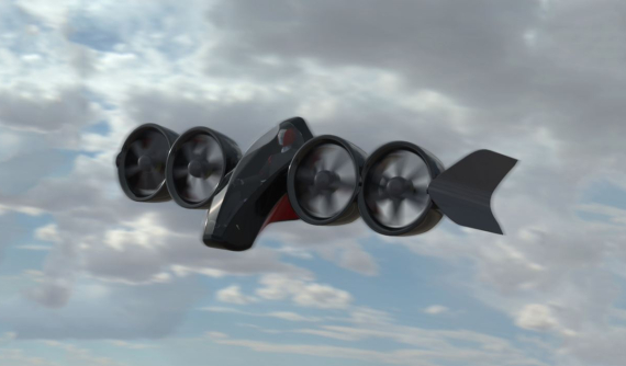 WatFly Atlas - Xe bay hạng sang chỉ dành cho 1 người với giá khởi điểm hơn 3,5 tỷ đồng