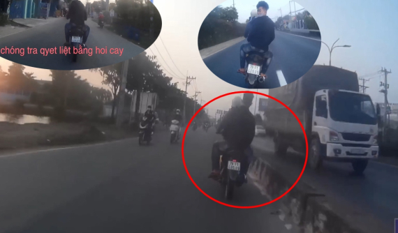 Video: Hình sự cùng "hiệp sĩ" truy đuổi hai tên cướp 2k chạy Yamaha Exciter như phim hành động