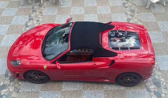 Tránh nóng Sài thành, siêu xe Ferrari F430 Spider có lý lịch nổi tiếng nhất Việt Nam được chủ lái xe lên Đà Lạt