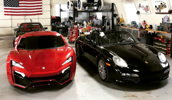 Ô tô hạng sang Porsche Boxster được độ thành siêu xe triệu đô Lykan Hypersport