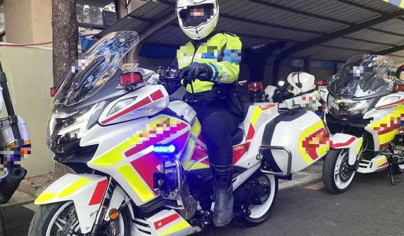 Cảnh sát Trung Quốc được trang bị xe CFMoto CF1250J sử dụng động cơ KTM