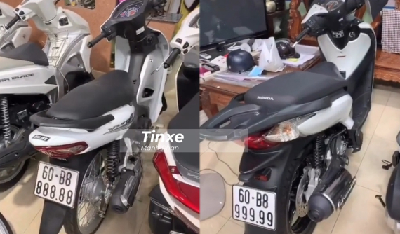 Choáng với dàn xe máy biển ngũ quý từ 1 đến 9 ở Đồng Nai, chủ nhân mất hơn 2 năm để sưu tầm