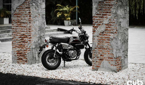 Honda Monkey ra mắt thêm 1 phiên bản đầy nam tính mang tên The Immortal Black Edition