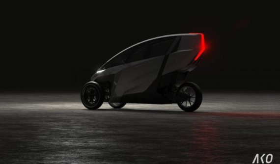 Diện kiến xe điện 3 bánh AKO có khả năng chạy 300 km trong một lần sạc