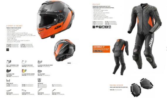 KTM ra mắt bộ sưu tập đồ bảo hộ cực đẹp PowerWear 2020